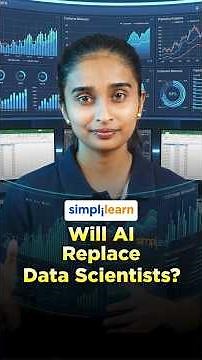 Will AI Replace Data Scientists | The Future Of Data Science In The Age Of AI | #Shorts #Simplilearn