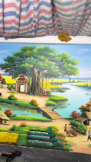 Các cụ xem từ trưa đến tối xem bao tiền 2 bức các bác ạ@nêu bật | Cô Gai Vẽ Tranh