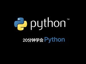 20分钟学会python
