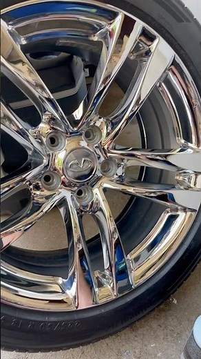 Restoring Chrome Rims to Original Luster 🚗💎 | Rust & Baked-on Water Spot Removal