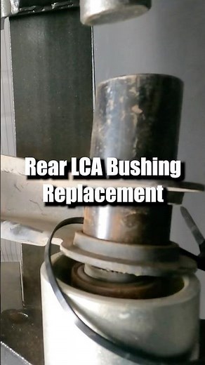 Here’s how to install rear lower control arm bushings! See the channel for the full step by step!