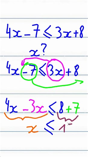 inequalities inéquations 315x02v02 answer Inequalities, Inecuaciones, Ungleichungen, Disequazioni, Inequações, Ongelijkheden v02#mathwithoutwords #matematika #exercicecorrigé #matemáticas #수학 #不等式 #desigualdades #Ungleichungen #المتباينات #неравенства #eşitsizlik #math #inéquations #coursdemaths #부등식 #Mathematik #mathématiques #aprendizaje #learning #inequalities English : Learn about inequalities 📚! Easy explanations to master math problems. #inequalities #math 中文 : 学习不等式 📒！轻松掌握数学知识。#数学 #不等式 