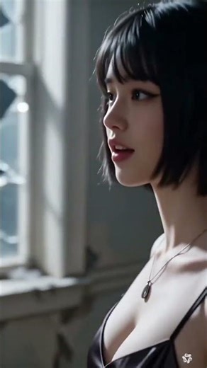 SHE ASKED IF IT'S HAUNTED—THE ANSWER WAS BEHIND HER 👀 (AI Horror)