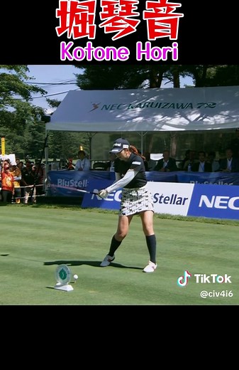 堀琴音／Kotone Hori／スイングスローモーション #スイング #golf #堀琴音 #ドライバー #ゴルフ女子 #女子ゴルフ #slowmotion #swing #jlpga#女子プロゴルファー #美人
