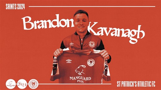 📝 St Patrick's Athletic are delighted to welcome Brandon Kavanagh to Richmond Park, the 23-year-old attacking midfielder joins us on a multi-year contract from Derry City for an undisclosed fee Full story ➡️ www.stpatsfc.com/news.php?id=9506 #StPatsFC #Saints2024 🔴⚪️ | St Patrick's Athletic FC