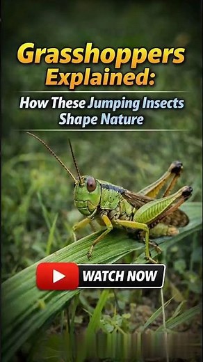 Grasshoppers Explained: How These Jumping Insects Shape Nature