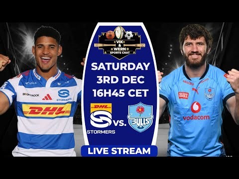 Stormers vs Bulls URC Rugby Watch-Along Live!