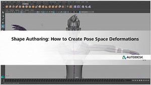 创建姿势空间变形