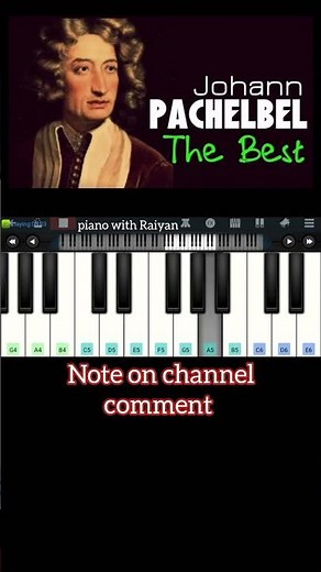Canon in D Piano Tutorial (Full Original Version) #sorts#piano #pachelbelcanon