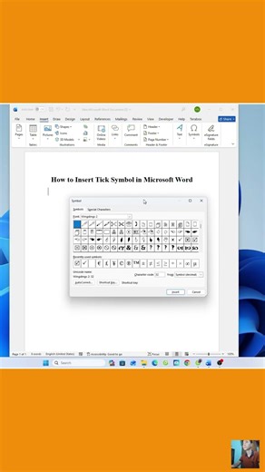 How to Insert a Tick Symbol in Microsoft Word (Quick & Easy Guide)