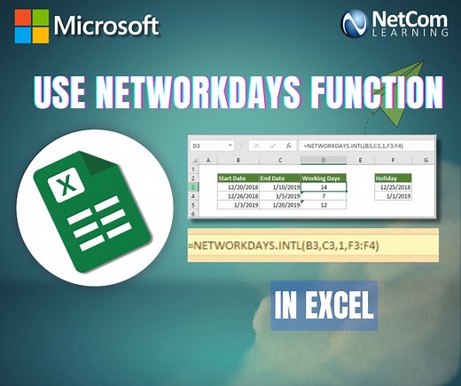 What’s the SECRET Behind the NETWORKDAYS Function in Excel? Learn how to use the NETWORKDAYS function in Excel to calculate the number of working days between two dates, excluding weekends and holidays. This function is essential for project management, financial analysis, and other applications where you need to calculate the number of business days. In this video, we will explore the syntax and usage of the NETWORKDAYS function, and provide examples to help you understand how to apply it in di
