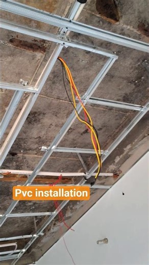 PVC framing installation #interior444 #interiordesign #srinterior #interior