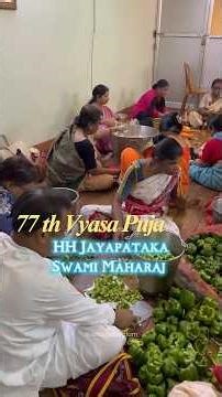 Vyasa Puja Special Prasadam – Radharani Kitchen | ISKCON Dum Dum
