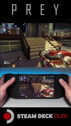 Prey on Steam Deck is a Absolute Masterpiece 🤯 #prey #steamdeckoled #games #gameplay