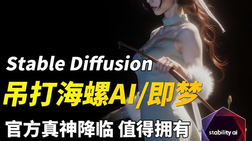【地表最强AI软件搞事情】这不是AI，这简直是巫术！SD视频天花板stablediffusio普通人也随心掌控视频生成，一键启动！超变态的视频生成工具！