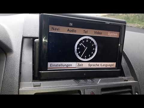 Mercedes W204 Bluetooth aktivieren Comand Navi
