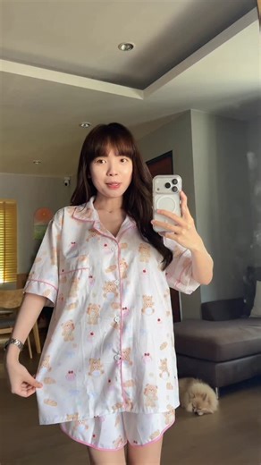 บ๋อมชอบขายเสื้อผ้า on Instagram: "ชุดนอน wan.b"