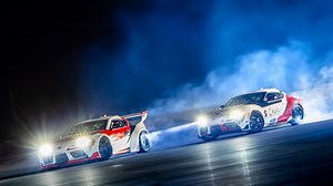 Toyota, Stanford teaches AI to drift two GR Supra in tandem, a 1st