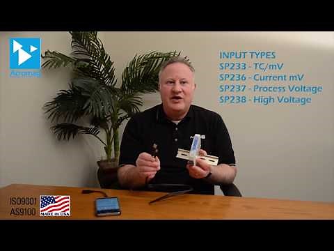 Acromag SP230 Series Signal Splitter with Dual 4-20mA Output Introduction