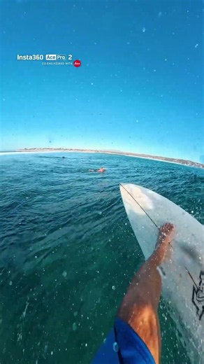 Smoothest skimboard drop ever caught! 🏄‍♂️| Insta360 Ace Pro 2