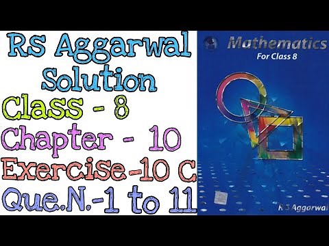 Profit and Loss | Class 8 Exercise 10C Question 1 to 11 | Rs Aggarwal | Md Sir