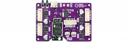 The Omni Controller, an ESP32-S3-based motor controller