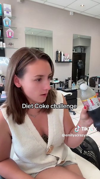 Diet Coke Challenge: Burping Fun with Megan Jones