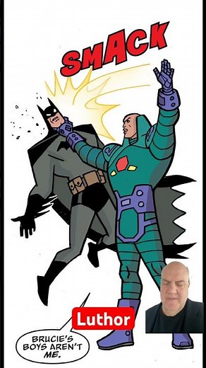 Batman vs Lex Luthor (and a GIANT Robot)