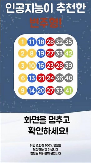 1202회 로또 1등 번호 가능성 UP!! 패턴 완전체 공개 (20조합 정밀 분석)