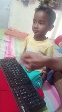 Typing practice in keyboard