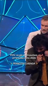 240K views · 2.3K reactions | @francescorenga dopo questo exploit ha rubato i cuori di moltissimi! #francescorenga #fantasanremo #sanremo2026 | FantaSanremo | Facebook