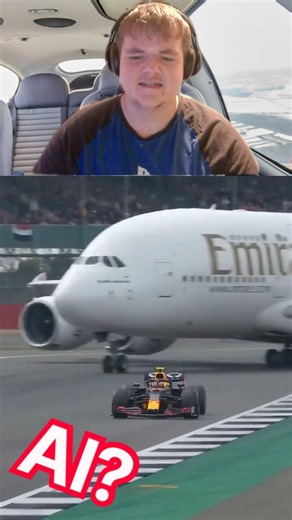 REAL or AI Plane Videos😂 #aviation #shorts #viral #reaction #planes