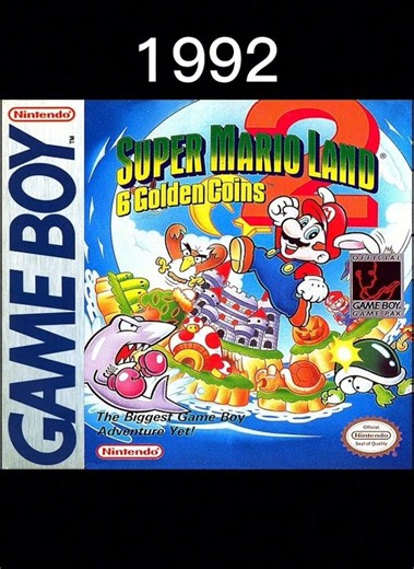 Evelution of Mario game over (part 1)#supermario #music #nintendo #retrogaming