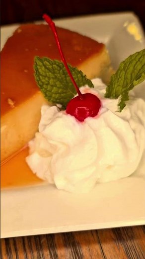 🔥 “Authentic Cuban Flan Recipe in Georgia | Papi’s Cuban Grill Dessert” #atlfoodie #foodie