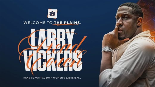 WATCH: Auburn welcomes Larry Vickers as new women's basketball head coach