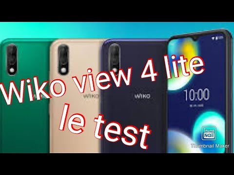 Wiko view 4 lite le test