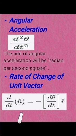 Velocity and Acceleration along Radial and Transverse Directions #maths #exam #examrevision #fyp