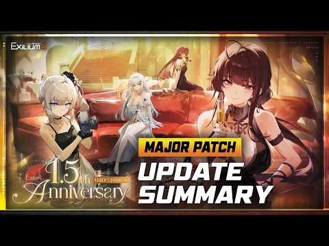 *1.5 ANNIVERSARY!!!* 4 NEW DOLLS !! NEW ENDGAME, FREE INTERACTION, GACHA SKIN & MORE [GFL2: EXILIUM]
