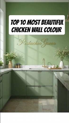 Top 10 Most Beautiful Kitchen Wall Colours: Inspiring Ideas for 2026 #kitchen #interiordesign