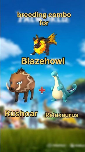 how to breed blazehowl in palworld | palworld breeding guide. #palworld