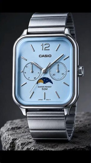 This Casio Moonphase Watch Looks Pure Luxury 🌙⌚ | MTP-M305D-2AV