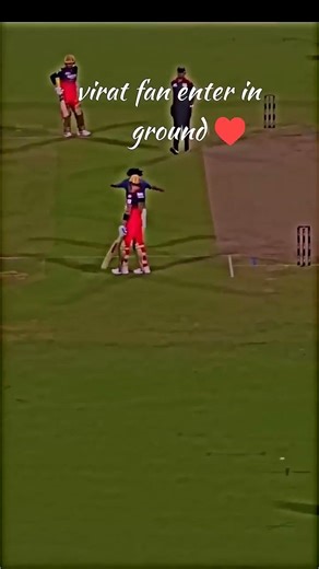 virat fan enter in ground ❤️‍🩹😘💫#cricketleague #foryou #iplcricket #ipl #cricket