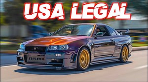 LEGAL Skyline R34 GTR in the USA! HKS T51R - 2.8L Stroker (RB28 9000RPM EARGASM!) | That Racing Channel