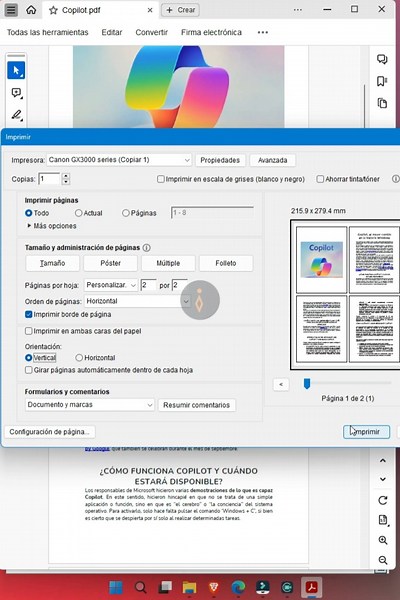Imprimir 4 páginas por hoja - PDF ✅ #imprimir #pdf