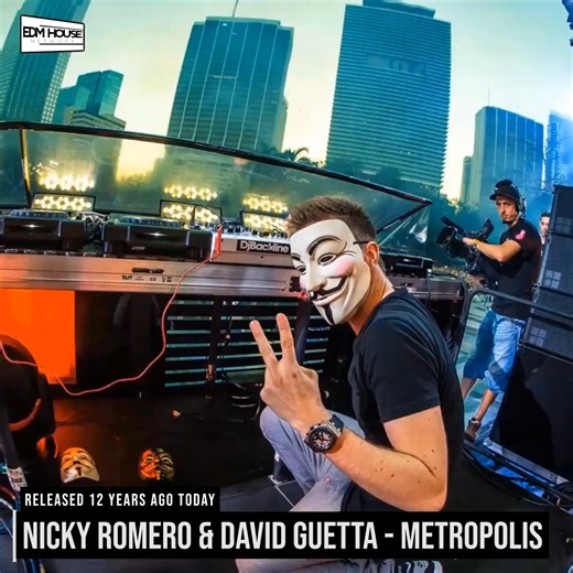 12 years ago today, Nicky Romero and David Guetta released 'Metropolis'! | EDMHouseNetwork