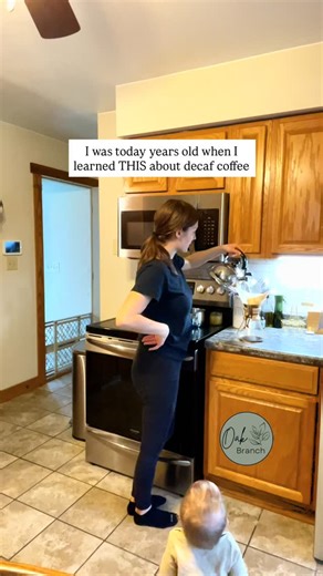 Julia | Toxin-Free Products and Home on Instagram: "Banned in paint stripper👇🏼 Most decaf coffees are made using a chemical solvent called methylene chloride. This is the same chemical recently found in paint stripper. It’s used to strip the caffeine out of the beans quickly and cheaply. Methylene chloride is classified as a probable carcinogen and has been linked to neurological and respiratory concerns. 🚨 The FDA says it’s fine in food but the EPA has banned it in paint stripper. Make it ma