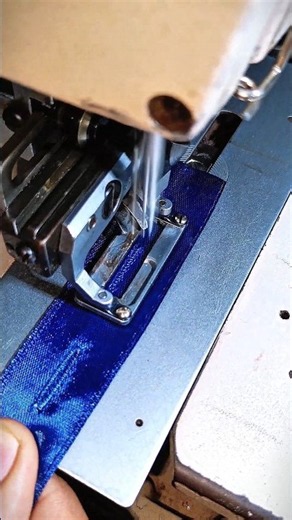Satisfying Industrial Buttonhole Stitching Machine 🧵#short #trendingviralshort