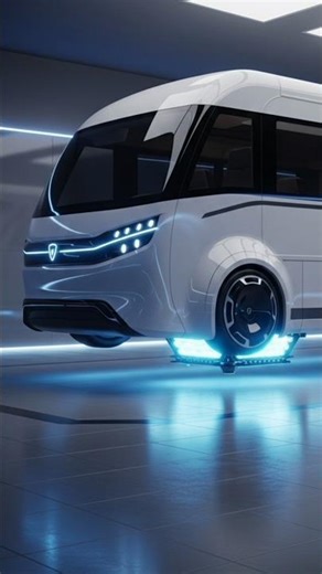 Floating Motorhome 😱 Futuristic Flying RV Tour | #shorts #motorhomes