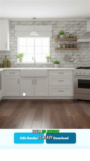 Turn 2D Sketches into Pro 3D Renders in Seconds #rendering #3d #architecture