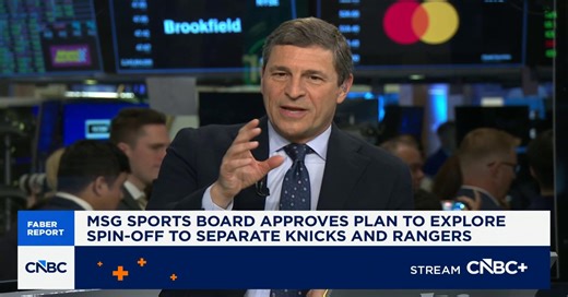 Faber Report: MSG Sports board approves plan to explore spin-off to separate Knicks and Rangers